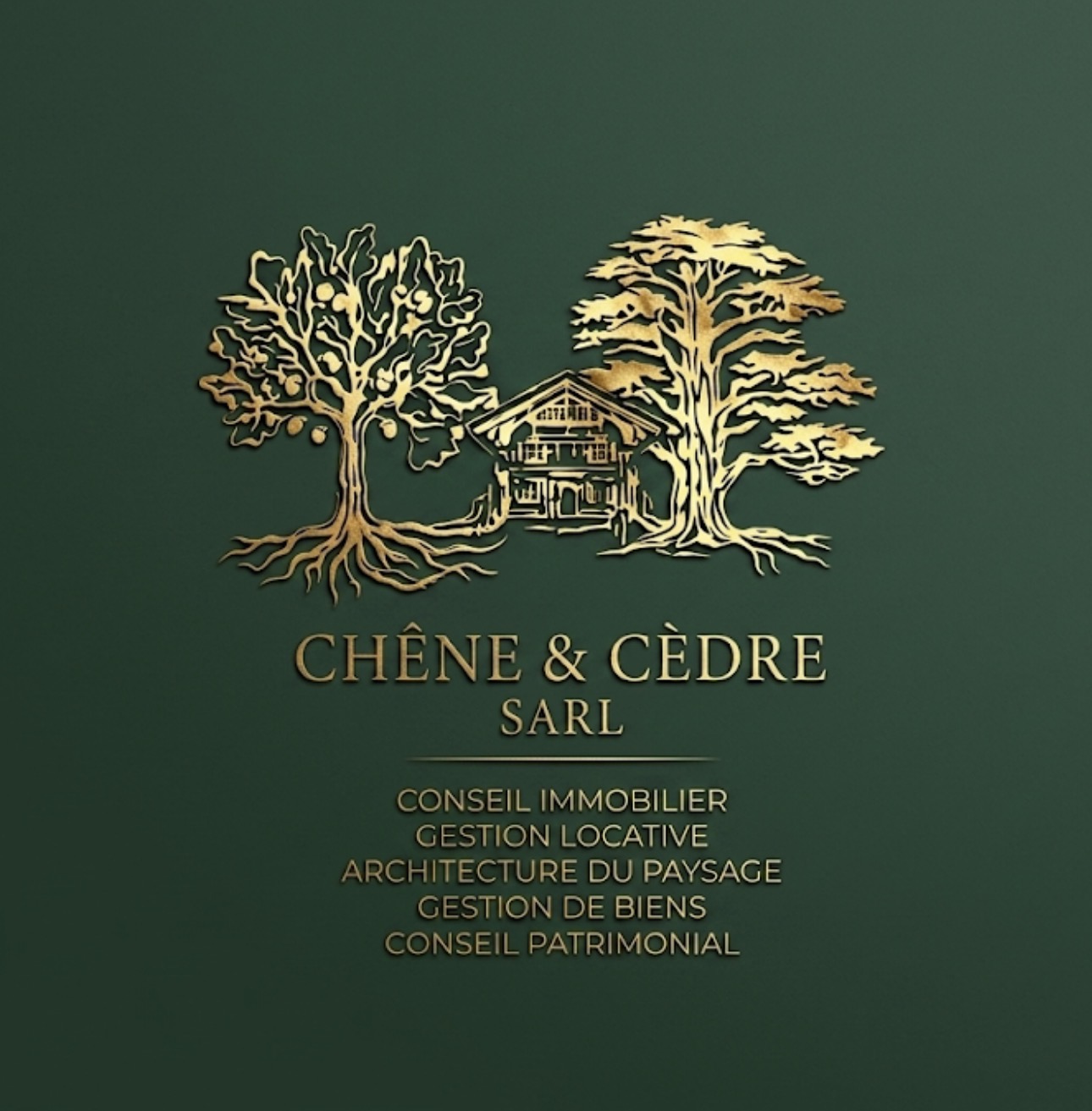 Chêne & Cèdre Emblem